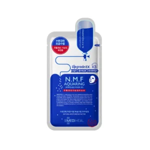 Mediheal N.M.F. Aquaring bawełniana maska nawilżająca w płachcie, 27 ml