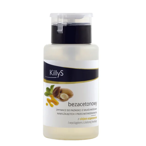 KillyS zmywacz bezacetonowy z pompką, 200 ml