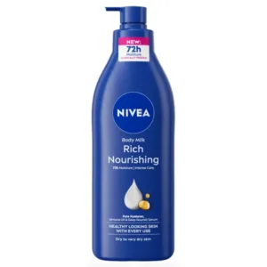 Nivea odżywcze mleczko do ciała z pompką, 625 ml