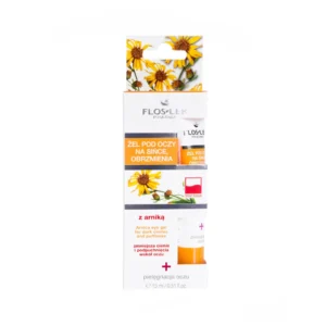 Flos-lek żel pod oczy na sińce, obrzmienia, z arniką, 15 ml