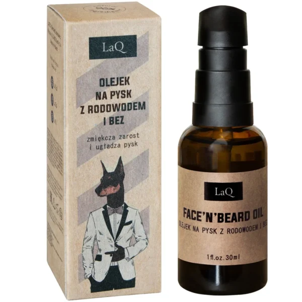 LaQ Doberman Zestaw Żel pod prysznic 500 ml + Szampon 300 ml + Olejek po goleniu i do brody 30 ml - obrazek 5