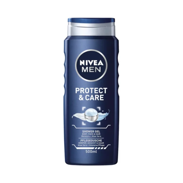 Nivea Men Protect & Care żel pod prysznic dla mężczyzn, 500 ml - obrazek 2