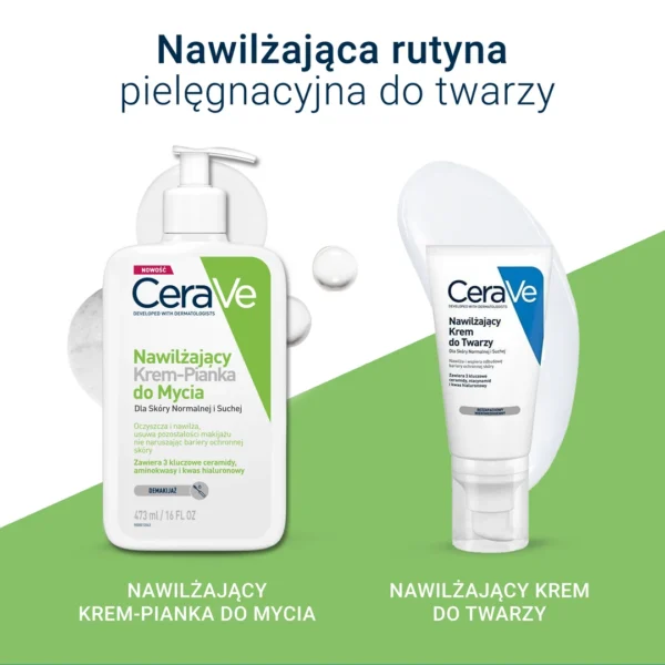 CeraVe nawilżający krem-pianka do mycia, 473 ml - obrazek 6
