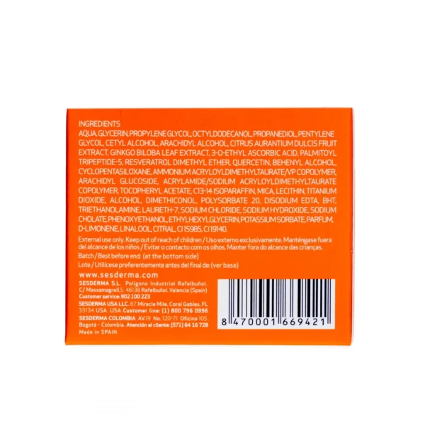 Sesderma C-Vit nawilżający krem do twarzy, 50 ml - obrazek 3