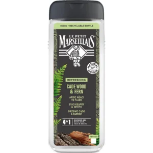 Le Petit Marseillais Żel pod prysznic dla mężczyzn drzewo cade & paproć, 400 ml