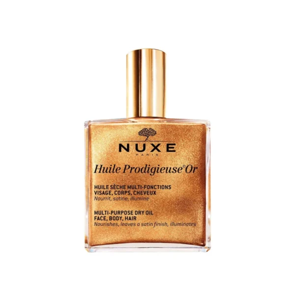 Nuxe Huile Prodigieuse OR suchy olejek o wielu zastosowaniach ze złotymi drobinkami, 100 ml