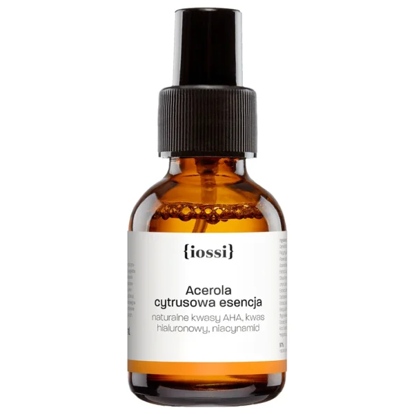 Iossi Acerola cytrusowa esencja z naturalnymi kwasami AHA, kwasem hialuronowym i niacynamidem, 50 ml
