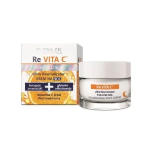 Floslek Re Vita C Ultra Rewitalizator krem na noc, 50 ml