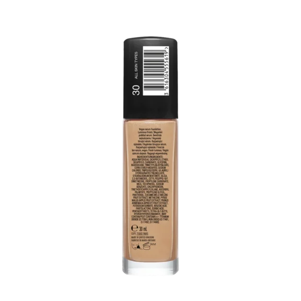 Miss Sporty Naturally Perfect Podkład-serum nr 30, 30 ml - obrazek 3
