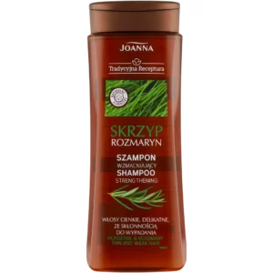 Joanna Tradycyjna Receptura szampon do włosów, skrzyp i rozmaryn, 300ml