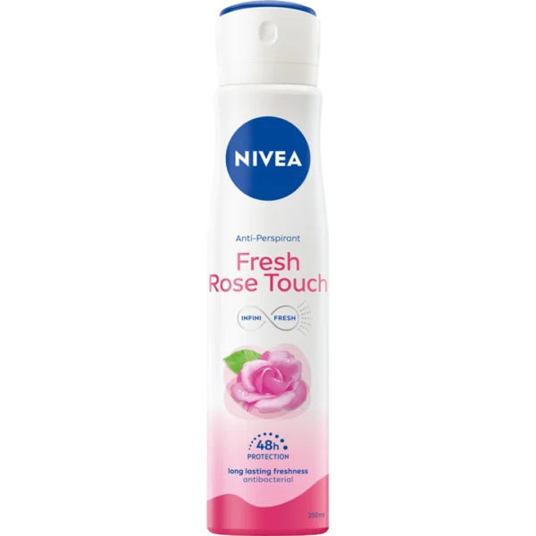 Nivea Fresh Rose Touch Spray antyperspirant w sprayu, 250 ml