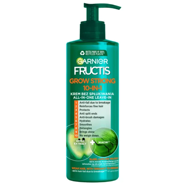 Garnier Fructis Grow Strong krem do włosów 10w1, 400 ml