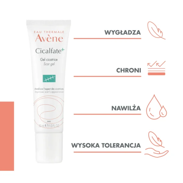 Avene Cicalfate żel na blizny, 30 ml - obrazek 2