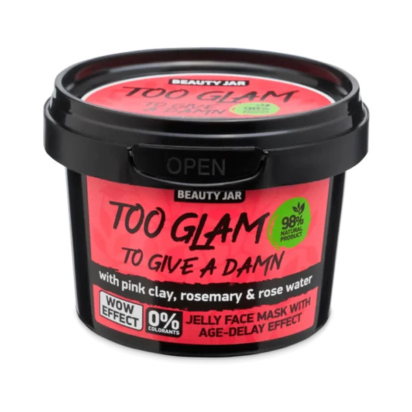 Beauty Jar Too Glam To Give A Damn liftingująca maska do twarzy, 120 g
