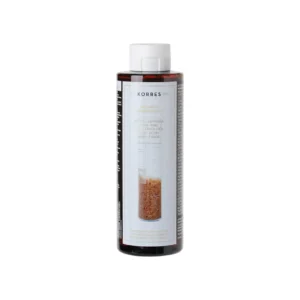 Korres szampon z proteinami ryżu i wyciągiem z lipy do włosów cienkich, 250 ml