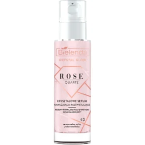 Bielenda Crystal Glow Rose Quartz kryształowe serum nawilżająco-rozświetlające, 30 ml