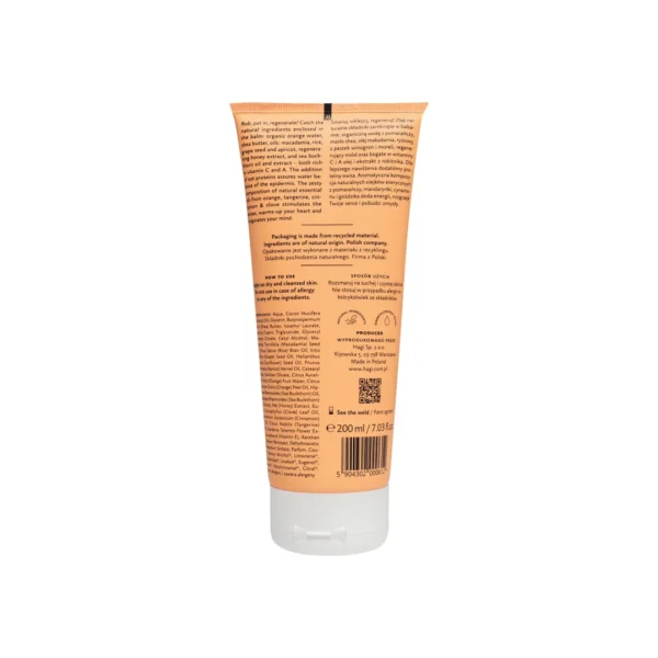 Hagi Korzenna Pomarańcza balsam regenerujący do ciała, 200 ml - obrazek 3