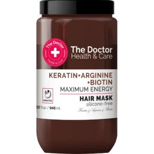 The Doctor Health & Care maska do włosów wzmacniająca Keratyna + Arginina + Biotyna, 946 ml