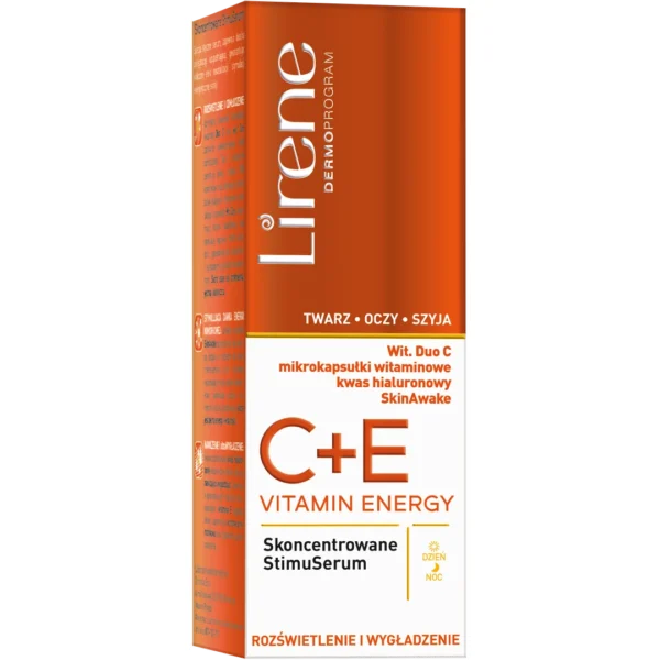 Lirene C+E VITAMIN ENERGY skoncentrowane StimuSerum, 30 ml