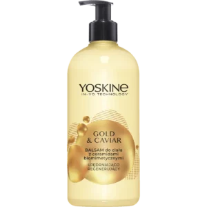 Yoskine Gold & Caviar balsam do ciała z ceramidami biomimetycznymi, 400 ml