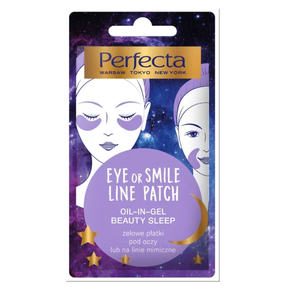 Perfecta Eye or Smile Line Patch żelowe płatki pod oczy lub na linie mimiczne, 1 szt.