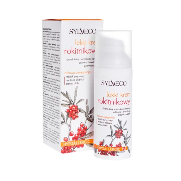 Sylveco lekki krem rokitnikowy, 50 ml - obrazek 2