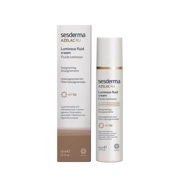 Sesderma Azelac RU emulsja rozświetlająca SPF 50+, 50 ml - obrazek 2