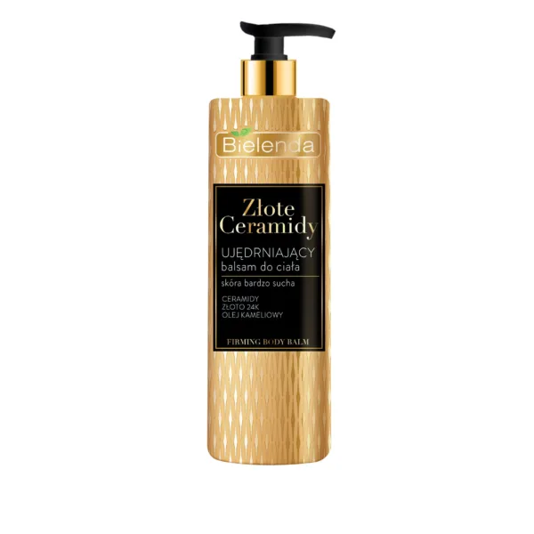 Bielenda Złote Ceramidy balsam do ciała ujędrniający, 400 ml