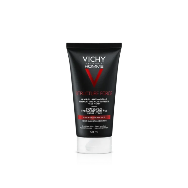 Vichy Homme Structure Force przeciwzmarszczkowy krem wzmacniający, 50 ml
