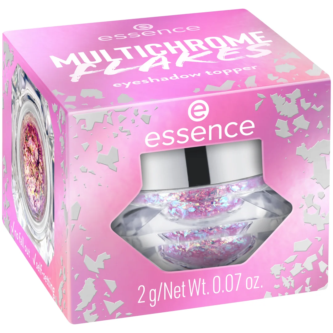 Esscence MULTICHROME FLAKES TOPPER cień do powiek, 02, 2 g