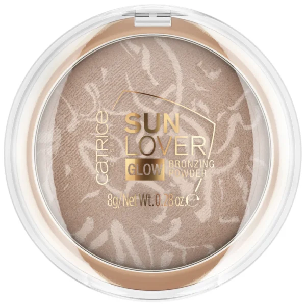 CATRICE Sun Lover Glow Bronzing Powder puder brązujący 010 Brown, 8 g