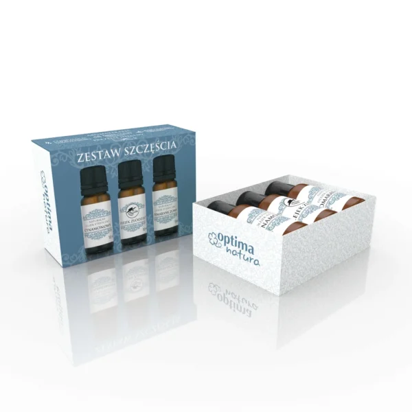 Optima Natura Zestaw Szczęścia naturalne olejki eteryczne, 3 x 10 ml - obrazek 3