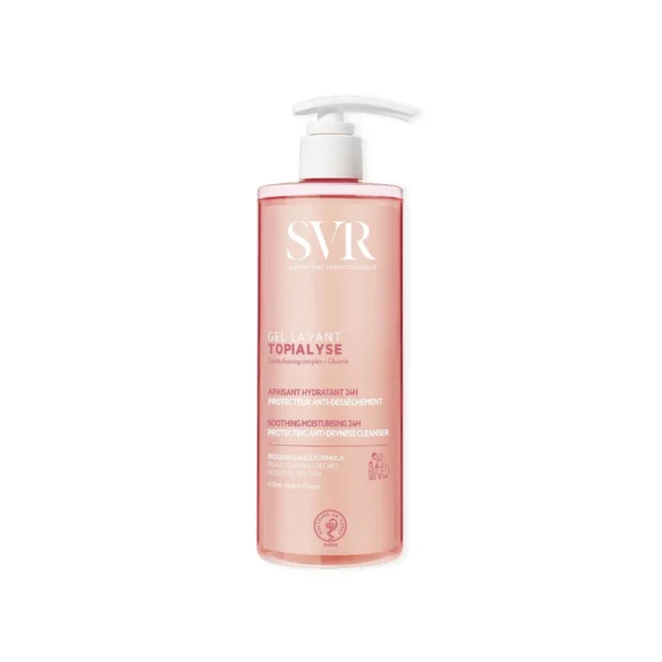 SVR Topialyse Gel Lavant biodegradowalny żel do mycia, 400 ml
