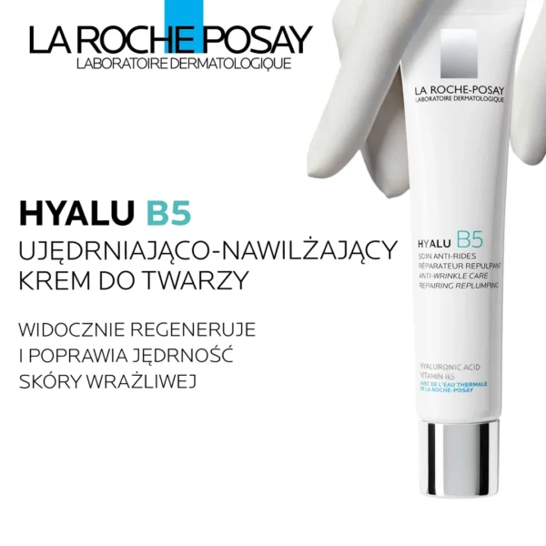 La Roche-Posay Hyalu B5 krem przeciwzmarszczkowy, 40 ml - obrazek 4