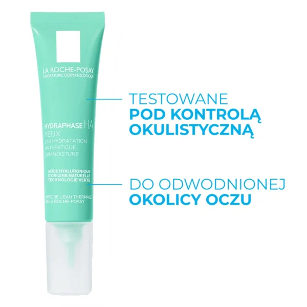 La Roche-Posay Hydraphase Intense żel intensywnie nawilżający pod oczy, 15 ml - obrazek 5