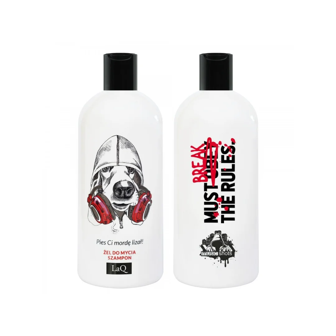 LaQ Pies żel do mycia i szampon do włosów 2w1, 300 ml