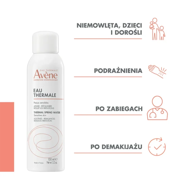 Avene woda termalna, 150 ml - obrazek 3