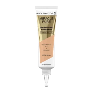 Max Factor Miracle Pure pielęgnujący podkład do twarzy, 40 Light Ivory, 30 ml