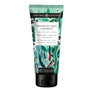 Barwa Natural Expert balsam do ciała odżywczy Biała herbata + masło shea, 200 ml