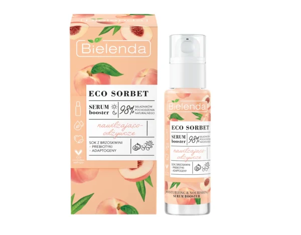 Bielenda Eco Sorbet nawilżająco-odżywczy serum booster Brzoskwinia, 30 ml