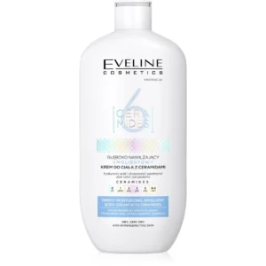 Eveline Cosmetics 6 ceramidów głęboko nawilżający emolientowy krem do ciała, 350 ml