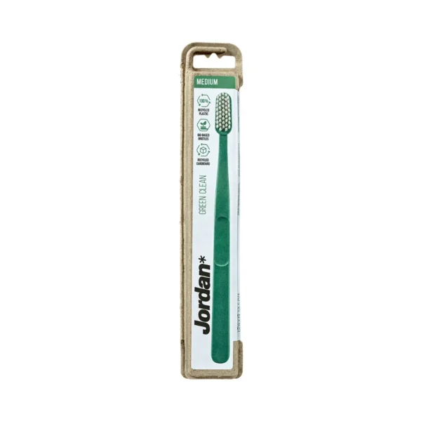 Jordan Green Clean szczoteczka do zębów Medium, 1 szt. - obrazek 6