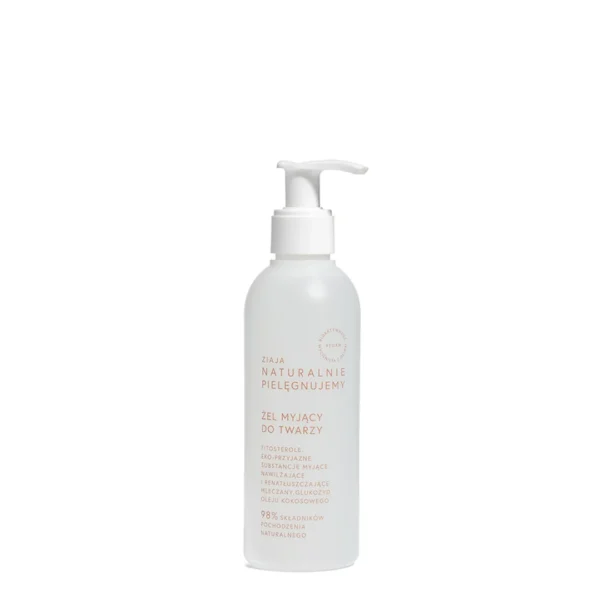 Ziaja Naturalnie Pielęgnujemy żel myjący do twarzy, 190 ml
