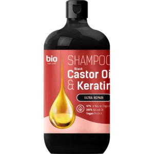 Bio Naturell Black Castor Oil & Keratin szampon do wszystkich rodzajów włosów, 946 ml