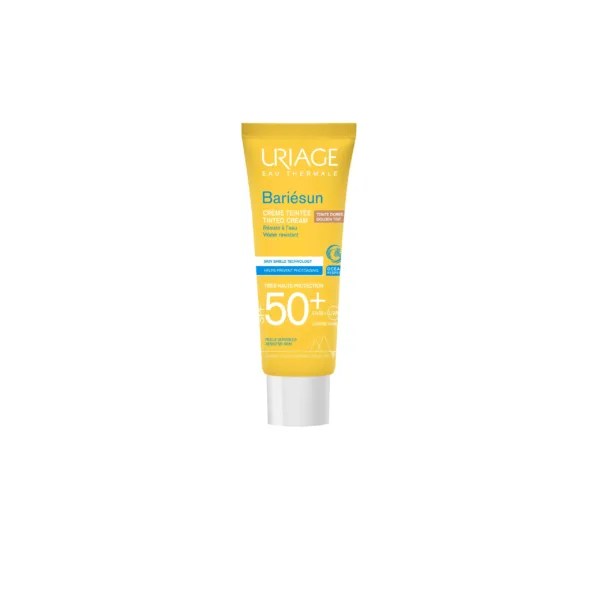 Uriage Bariesun przeciwsłoneczny krem tonujący SPF 50+ opalony beż, 50 ml