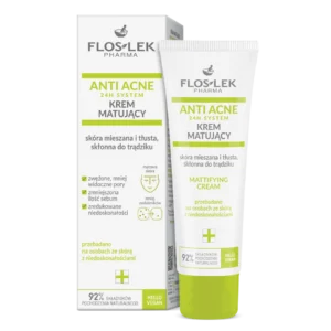 Floslek Anti Acne 24h System krem matujący, 50 ml