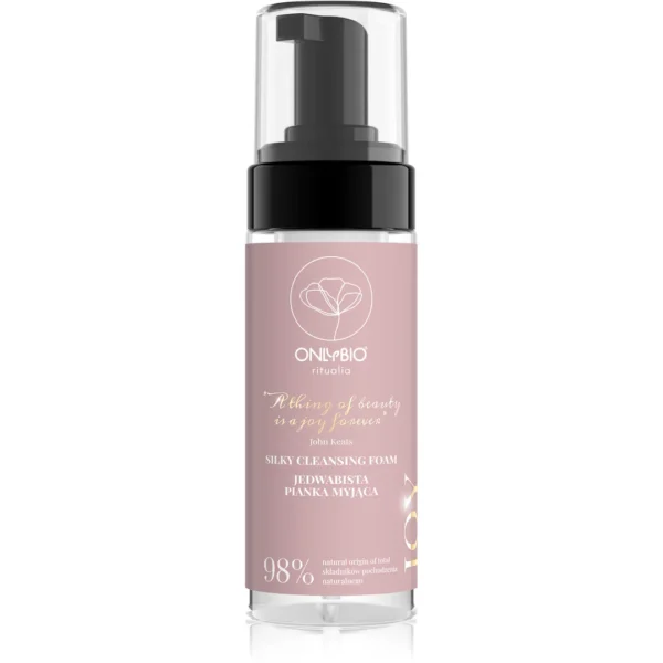 OnlyBio Ritualia Joy jedwabista pianka myjąca do twarzy, 150 ml