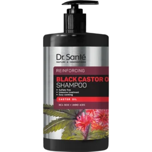 Dr. Santé Black Castor Oil wzmacniający szampon do włosów z olejem rycynowym, 1 l