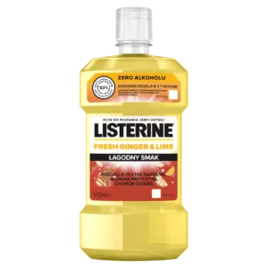 LISTERINE Ginger & Lime Płyn do płukania jamy ustnej, 500 ml