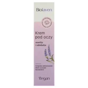 Biolaven organic krem pod oczy Olej z pestek winogron & Olejek lawendowy, 15 ml